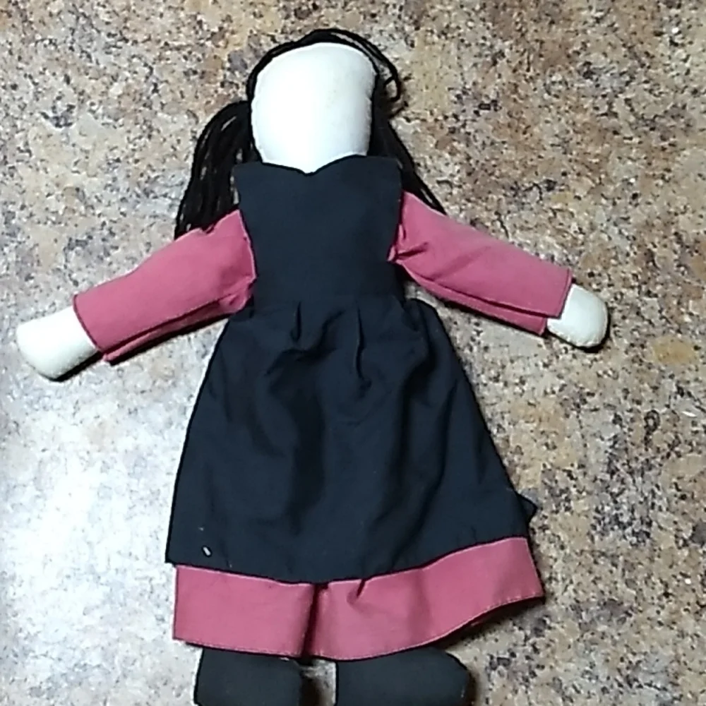 Vintage handmade Amish doll farmhouse primitive